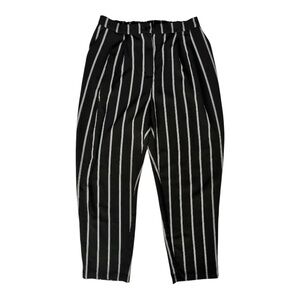 Black and White Pin Striped Dress Pants